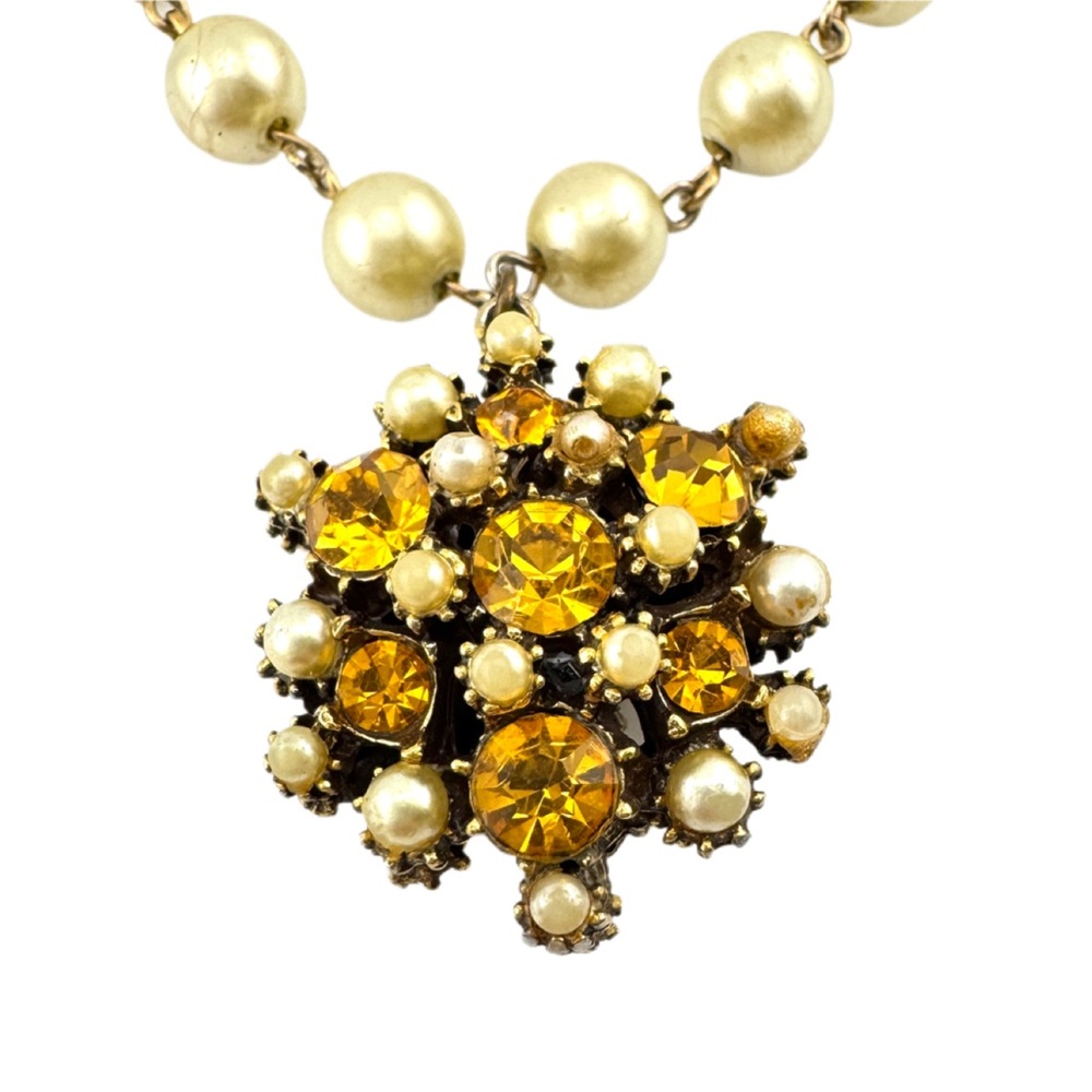 Coro Topaz Rhinestone Bracelet - Picture 7 of 8